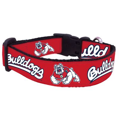 College Dog Collar (Small, Fresno State)