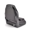 DeckMate High Back Folding Boat Seats - 2 pack - Charcoal and Black view 2