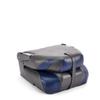 DeckMate High Back Folding Boat Seats - 2 pack - Charcoal and Blue view 3