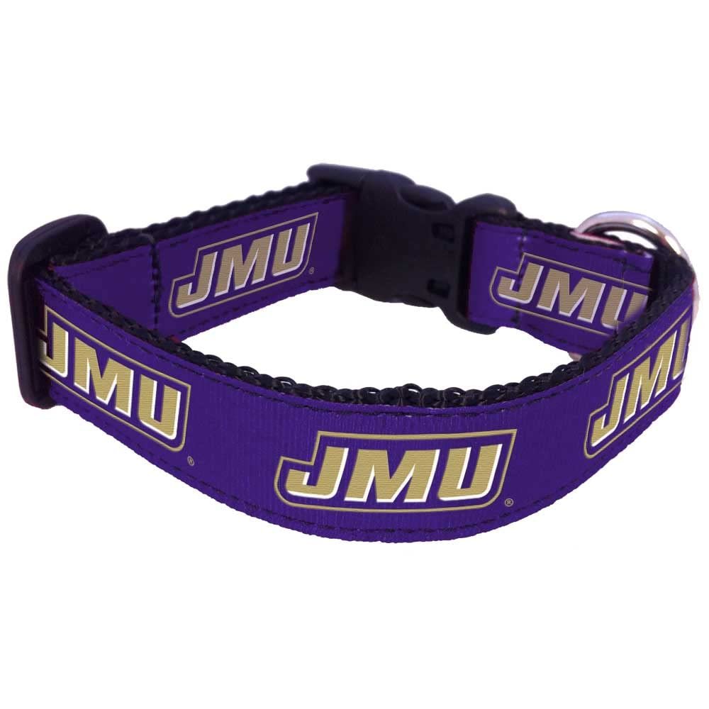College Dog Collar (Large, James Madison)