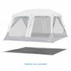 CORE Outdoor Tent Footprints | Perfect Tarp Camping Accessories for Easy Camp Setup (12x10 Instant Screen House) view 2