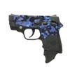 MightySkins Glossy Glitter Skin Compatible with Smith & Wesson M&P Bodyguard 380 (Green or No Laser) - Blue Modern Camo | Protective High-Gloss Glitter Finish | Easy to Apply | Made in The USA view 1