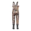 Gator Waders Youth Neoprene Waders| Fishing Offroading Hunting All-Terrain Comfortable Chest Waders for Kids with Rubber Boots, Mossy Oak Habitat, Size 4/5 view 1