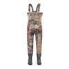 Gator Waders Youth Neoprene Waders| Fishing Offroading Hunting All-Terrain Comfortable Chest Waders for Kids with Rubber Boots, Mossy Oak Habitat, Size 4/5 view 2