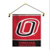 Nebraska Omaha Garden Flag With Banner Pole, 12.5 x 18 inch Flag with 15 inch Banner Pole and Cord, Licensed by Wincraft view 1
