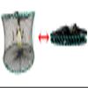2-Pack of KUFA Sports Foldable Prawn Trap (Stretched Mesh Size:1-1/8") with 400' Rope, Yellow Float, Plastic Vented Bait Cage & Harness Combo (PRN58+PAMH30Y) x2 view 2
