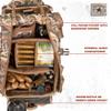 Rig'Em Right Waterfowl Standard Shell Shocker Duck Hunting Blind Bag with Sunglasses Case, Drink Holder, Ammo Compartment view 4