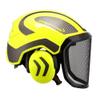 Protos GmbH Integral Arborist Helmet - Hi-Viz Yellow & Carbon view 1