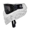 HK Army HSTL Skull Paintball Goggle/Airsoft Mask (White, Smoke) view 2