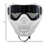 HK Army HSTL Skull Paintball Goggle/Airsoft Mask (White, Smoke) view 4