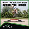 Elevate Outdoor EZ-Link Setup Skateboard Ramp 3-Piece Set with 3 Setup Options for Manual Tricks & Flips for Scooters & BMX Bikes, Orange view 3