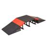 Elevate Outdoor Mini Skateboard Ramp 10-Piece Set with EZ-Link Setup & 20 Setup Options for Manual Tricks & Flips for Scooters & BMX Bikes, Orange view 1