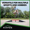 Elevate Outdoor Polypropylene Mini EZ-Link 6-Piece Skateboard Set with Slopes for Scooters, BMX Bikes and RC Cars - 600 lb. Maximum Weight Capacity view 3