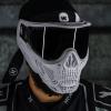HK Army HSTL Skull Paintball Goggle/Airsoft Mask (Grey, Smoke) view 3