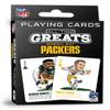 Masterpieces NFL Green Bay Packers All-Time Greats Playing Cards, Officially Licensed Team Collectible Deck, Premium Poker Play for Game Night, Fan Display, Green Bay Packers Merch Set, Card Deck view 1