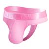 JOCKMAIL Jockstrap Athletic Supporters Bikini Underwear for Men Jock Strap Male Underwear for Gym Sport Pink view 1