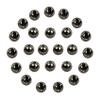 EUPHENG 25 PC Slotted Tungsten Beads Fly Tying Beads Head for Nymph Fishing Materials 12 Colors / 5 Sizes view 1