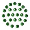 EUPHENG 25 PC Slotted Tungsten Beads Fly Tying Beads Head for Nymph Fishing Materials 12 Colors / 5 Sizes view 1