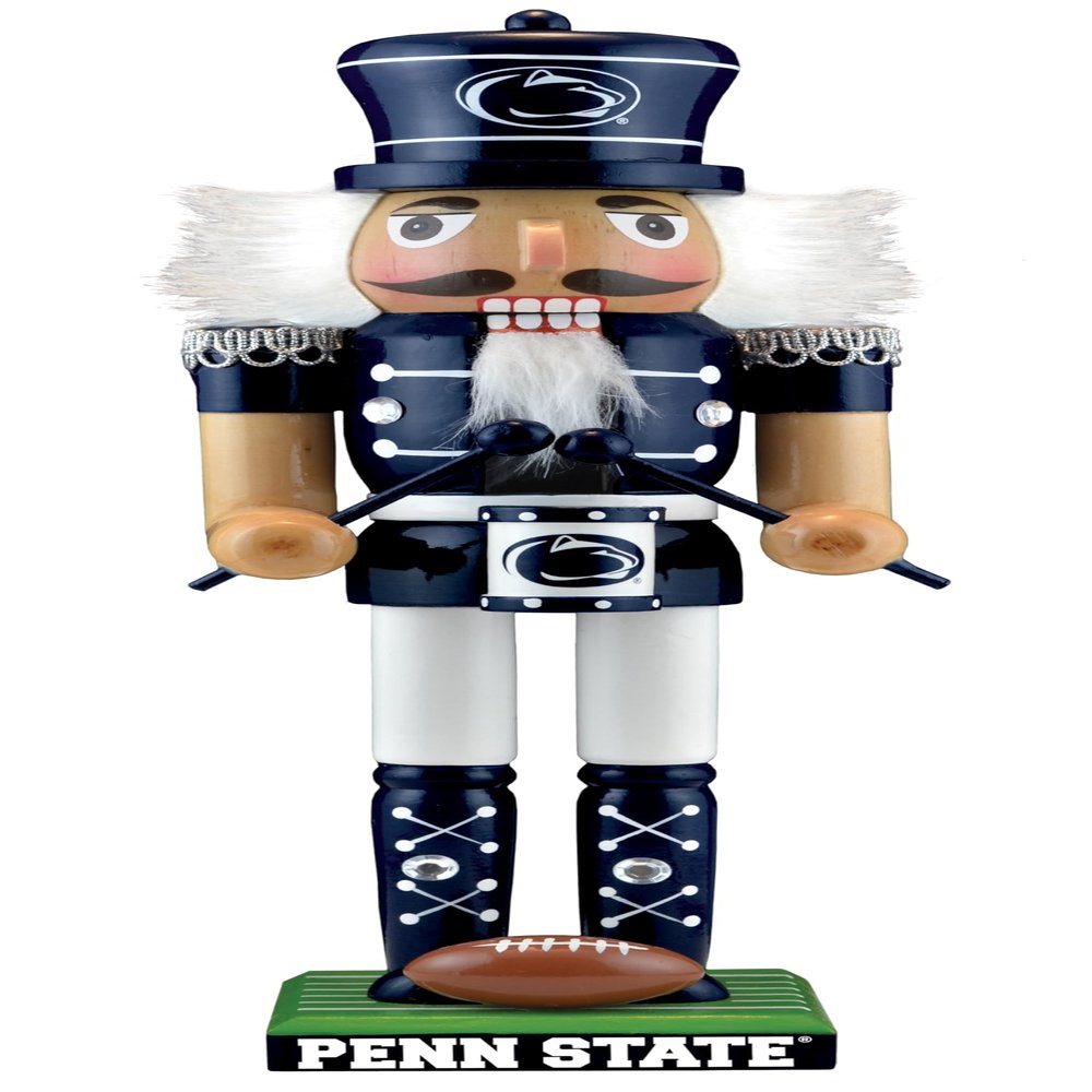 Baby Fanatic MasterPieces Game Day - NCAA Penn State Nittany Lions - Team Painted Wood Nutcracker