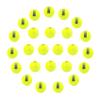 EUPHENG 25 PC Slotted Tungsten Beads Fly Tying Beads Head for Nymph Fishing Materials 12 Colors / 5 Sizes view 1