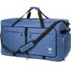 Bago Big XXL Foldable Duffel Bags for Traveling Women & Men - 140L Packable Duffle Bag for Travel with Shoe Compartment - Water Repellant, Heavy Duty, Lightweight Folding & Collapsible (SnowDepBlue) view 1