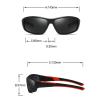 Melrose/Polarized Sport Sunglasses Goggle Women Mirror Sun Glasses Men Punk Eyewear Unisex Outdoor Fishing Eyeglasses UV400 (C8) view 2