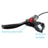 DJC 4 Pistons Hydraulic Brake Caliper MTB with Bike Floating Rotor Disc 160mm Left Front Right Rear Oil Brake HB876 (1# Black and Rotor Pair) view 3