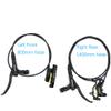 DJC 4 Pistons Hydraulic Brake Caliper MTB with Bike Floating Rotor Disc 160mm Left Front Right Rear Oil Brake HB876 (1# Black and Rotor Pair) view 4