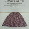 Womens and Mens Double Layer Thick Warm Pullover Hat Confinement Hat Check Ear Guard Hat Hat Chin Strap Purple view 4