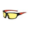 Sports polarized full lens Reading Sunglasses for Men's Outdoor Driving Night Vision Reader Presbyopic Goggles Anti Glare (black yellow, 1, multiplier_x) view 3