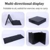 Agility Training Cone Tri-fold Folding PU Gymnastic Exercise Mat, 5cm Thick Home Gym Fitness Mat, 180x60cm (Color : Gray, Size : 180x60x5cm) view 3