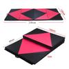 Agility Training Cone Four-fold Folding PU Gymnastics Mat, Home Gym Exercise Mat with Handles, Yoga, Dancing, Crunches (Size : 240x120x5cm) view 2