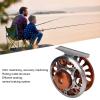 Alomejor Fly Fishing Reel, Efficient Braking Smooth Performance, Fly Reel, 3 Bearings Adjustable CNC Precision Forged for Outdoor Fishing Enthusiasts Freshwater Streams view 3