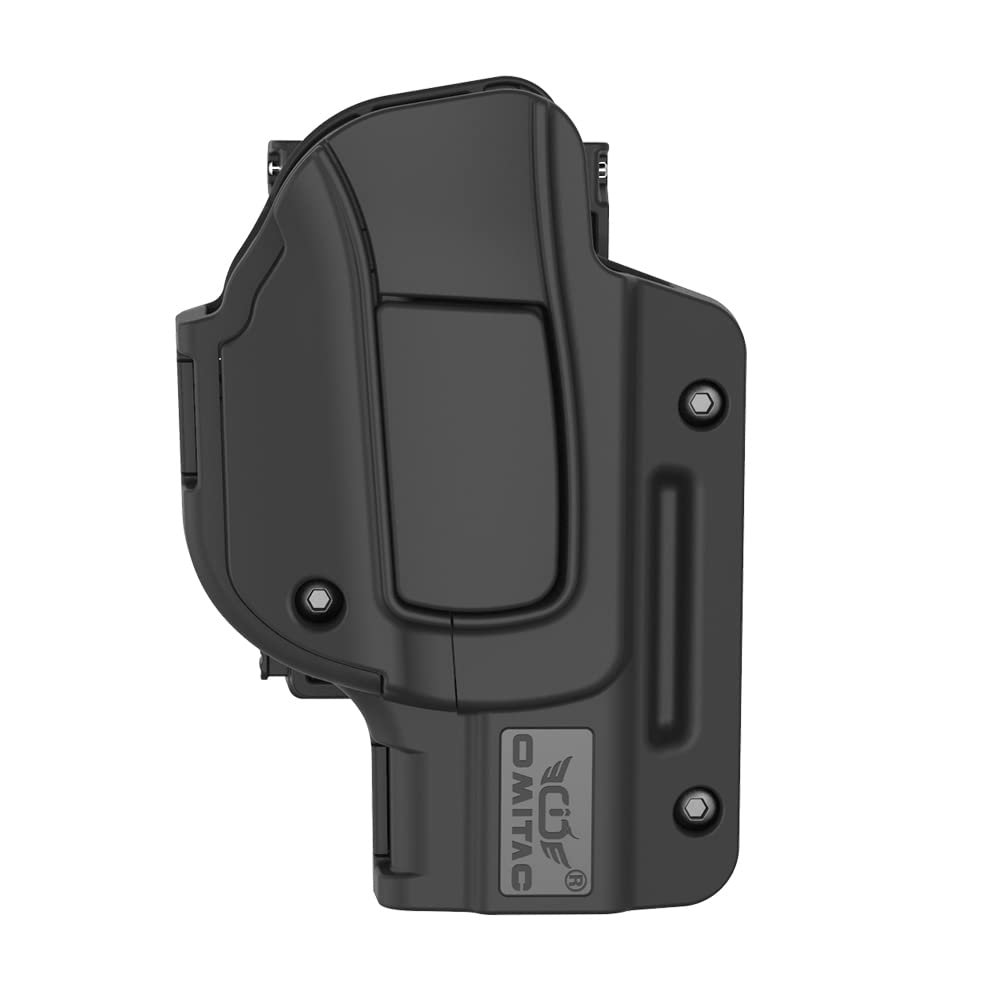 360 Rotation G19 Holster for G23 G32 Gen 1,2,3,4,5 OWB Retention Holster Level 2 Tactical G19 Holster Right Hand