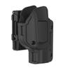 360 Rotation G19 Holster for G23 G32 Gen 1,2,3,4,5 OWB Retention Holster Level 2 Tactical G19 Holster Right Hand view 2