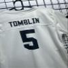 Custom Replica Football Jersey, Football Uniform, Personalize Your Team Name and Number, Fans Gift Men Women Youth,S-6XL cream view 4