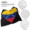 Love Venezuela Heartbeat Women's Scarfs Square Handkerchiefs Bandana Neck Scarf Wraps Hair Head Scarf Indoor Outdoor 25"x25" view 4