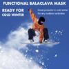 JUSDIQIR Ski Mask Balaclava Face Mask Windproof Cycle Cap Sun Cold Protect Head Sheild Ice Silk Scarf Motorcycle Neck Gaiter (Black) view 2