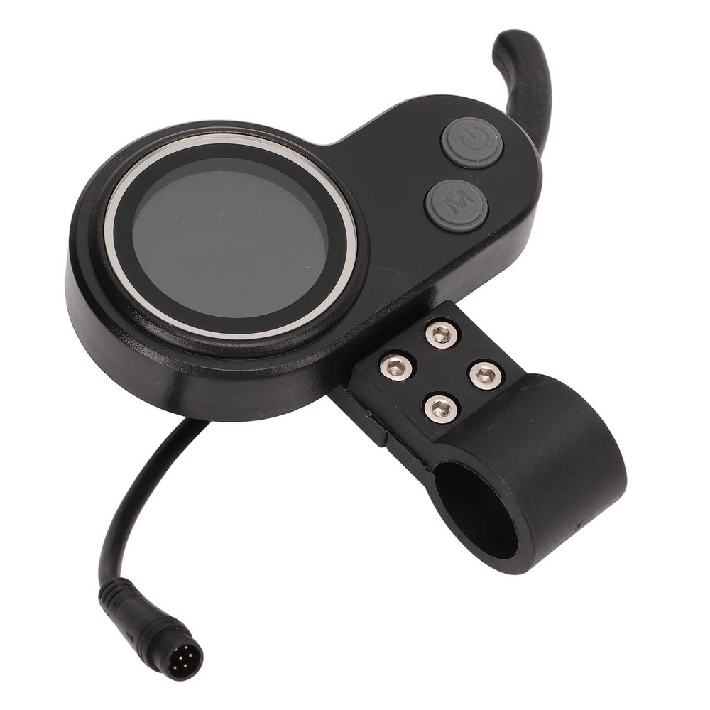 Electric LCD Display Meter, Electric Scooter Meter, 2 in 1 LCD Meter with Finger Throttle, Design for Electric BIK