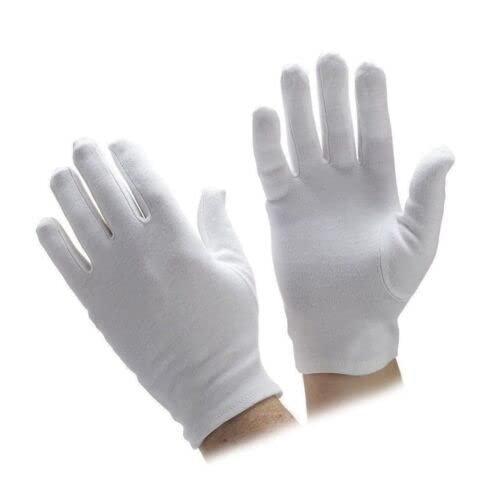 37 EU White Cotton Batting Inners Mens