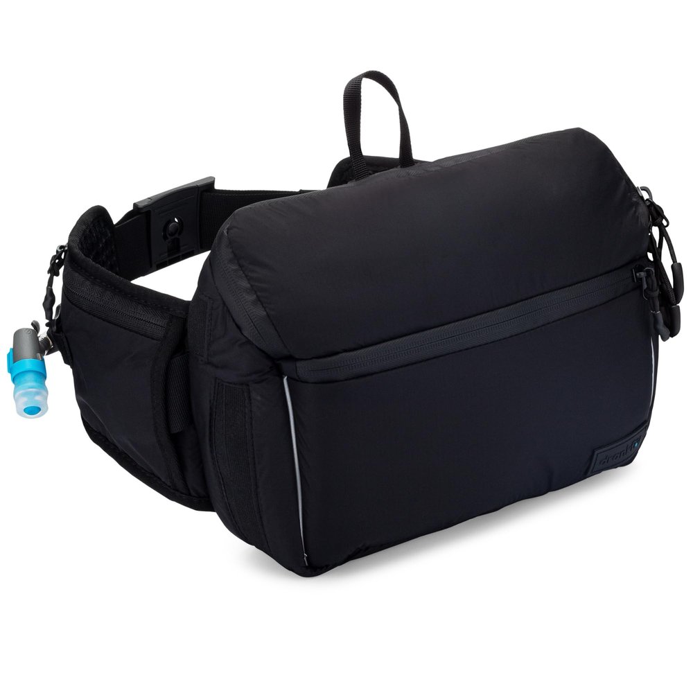 Drankful MTB Hip Pack Hydration Waist Pack | 1.5L BPA Free Hydration Bladder Included | Hydration Fanny Pack For Mountain Biking, Hiking, Climbing | Lightweight and Weather Resistant