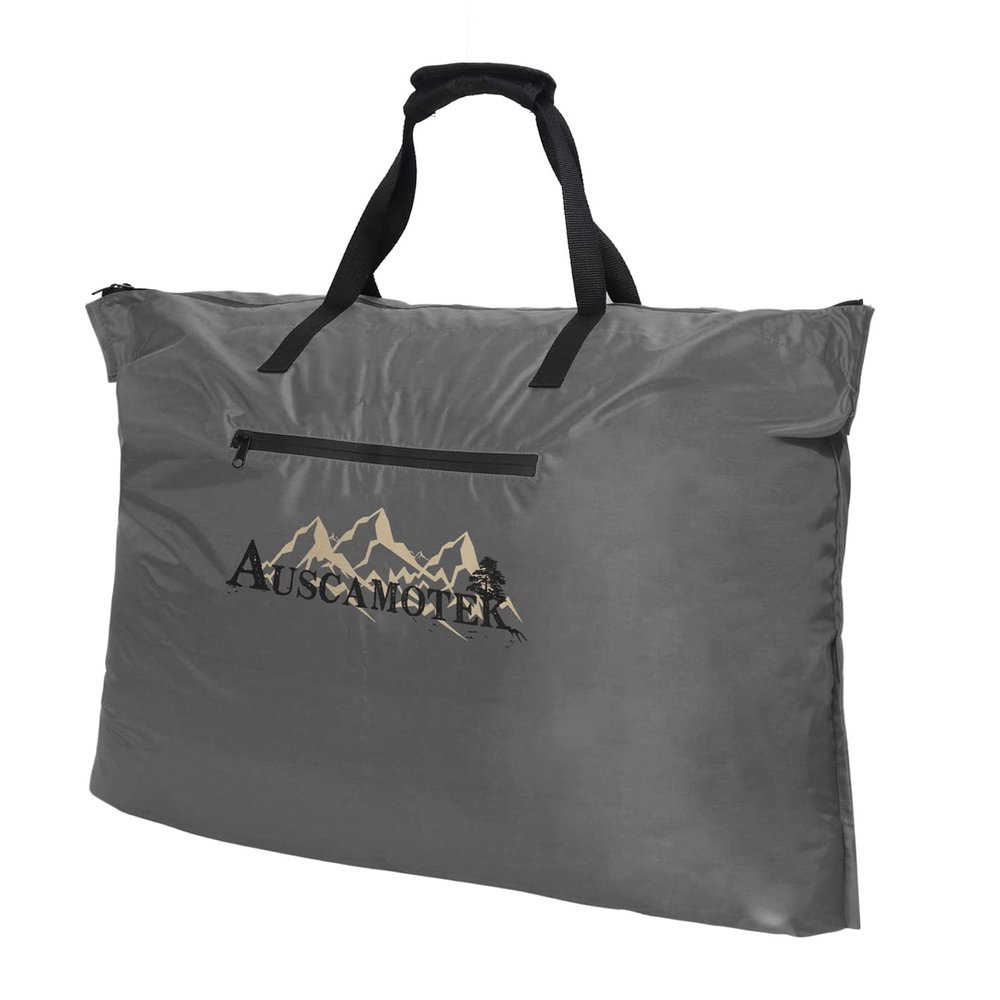 AUSCAMOTEK Scent Control Bags for Hunting Clothes and Accessories Water-Resistant Gray 33 x24 inches-2 Pack