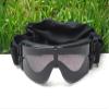 GALAXYLENSE Military Windproof Airsoft Combat Sport Motorcycle Riding Hunting Wargame Paintball Goggles For Men - Impact Proof Goggles - 99% UV Protection - 3 Replacement Lens view 3