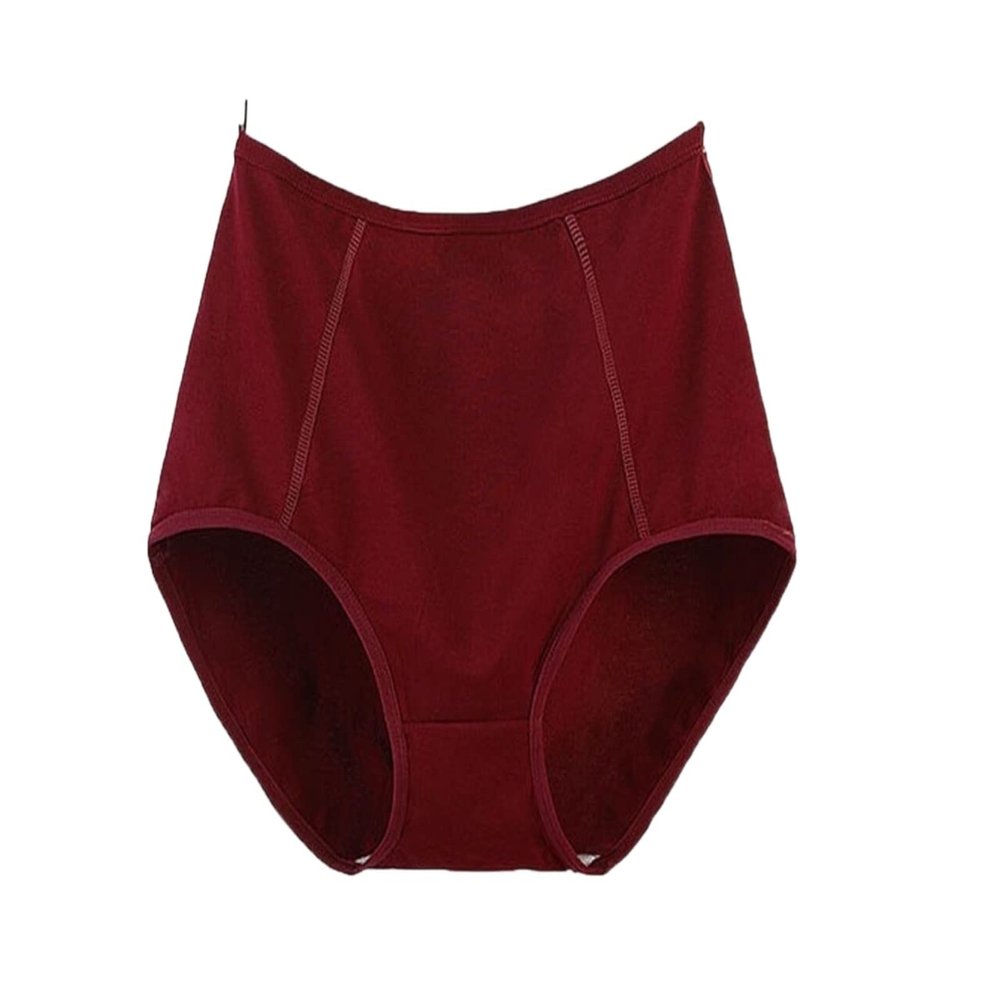 10XL Women Extra Large Super Plus Size Cotton Women's Panties Solid High Waist Lace Briefs Breathable Seamless Soft Ladies Panties (Color : 6, Size : 5X-Large)