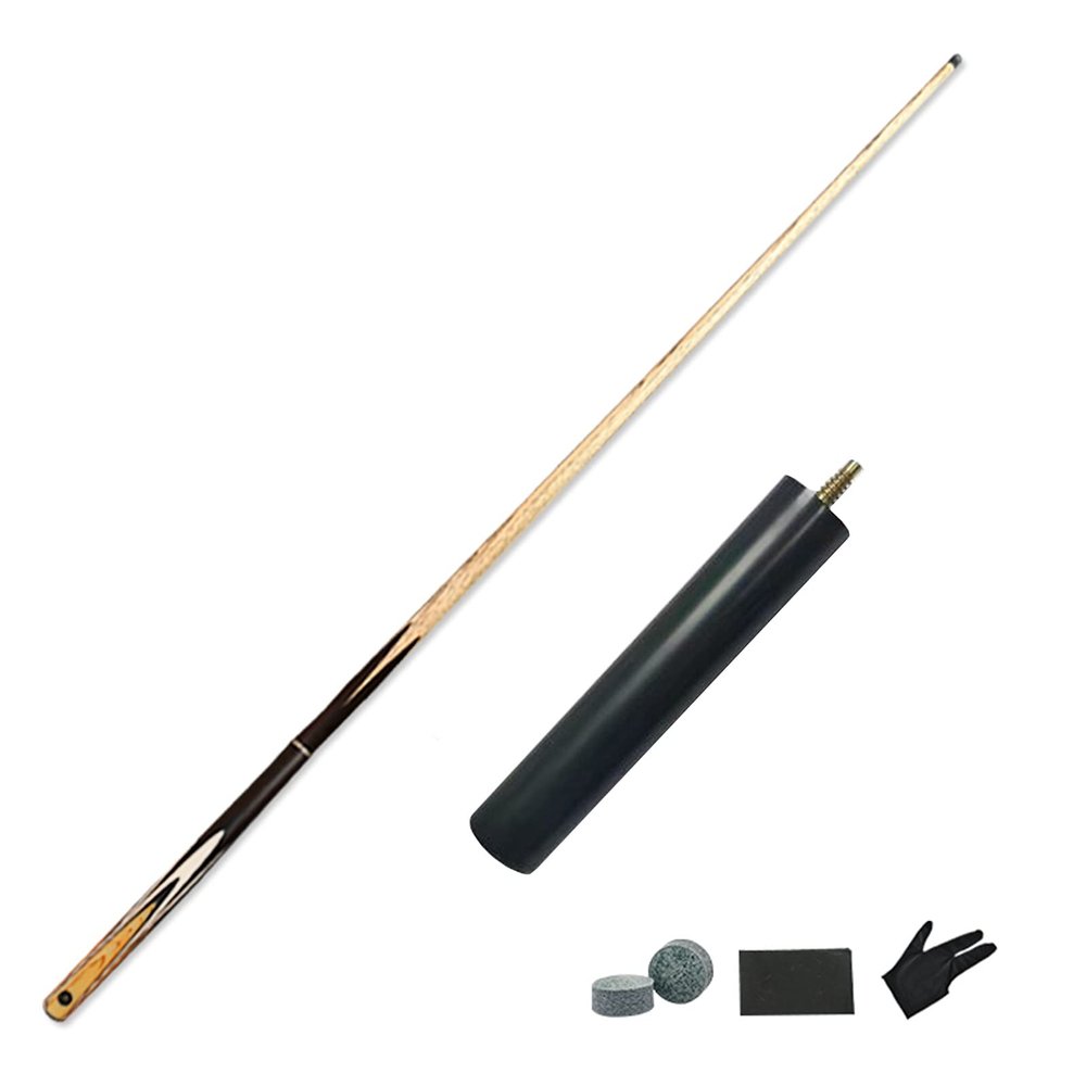 LIGUOYI Billiard Cue Sticks Removable - Pool Cues Easy to Clean, Straightness Very Nice, with Extension Rod, Increase Hitting Distance, Strong Durability, 3/4 Split Cue, Pool Sticks 18 Oz
