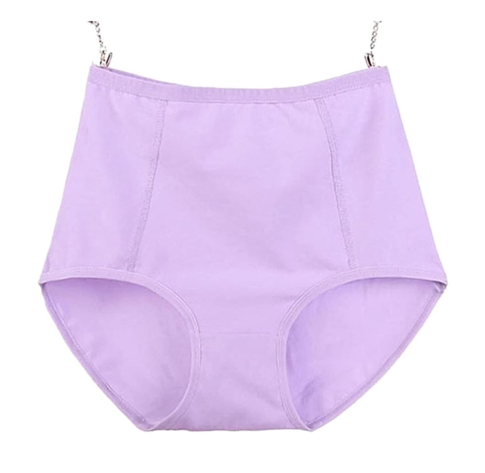 10XL Women Extra Large Super Plus Size Cotton Women's Panties Solid High Waist Lace Briefs Breathable Seamless Soft Ladies Panties (Color : 7, Size : 6X-Large)