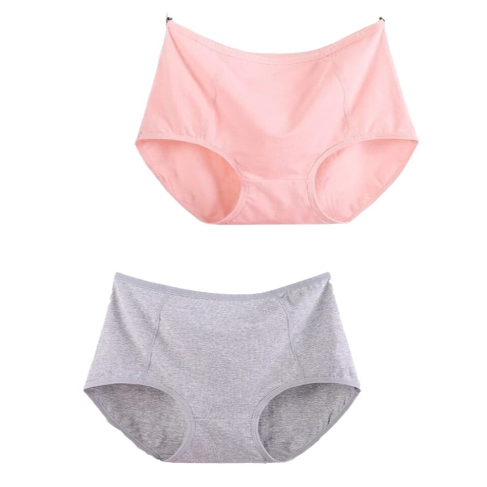 10XL Women Extra Large Super Plus Size Cotton Women's Panties Solid High Waist Lace Briefs Breathable Seamless Soft Ladies Panties (Color : 8, Size : 4X-Large)