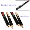 3/4 Split Cue - Billiard Cue Sticks, With Extension Rod 15cm, Increase Hitting Distance, Straightness Very Nice, Wood Pool Cue Removable, Long Use Time, Pool Sticks Portable ( Size : 145cm/11.5mm ) view 3