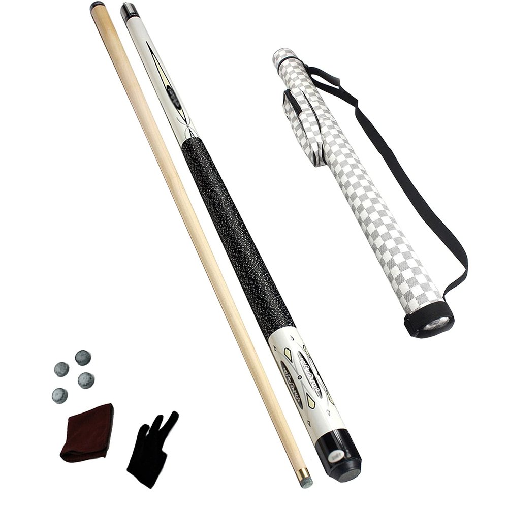 145cm Cue Stick - Wood Billiard Pool Cue, 1/2 Split Cue, Long Use Time, Suitable For Beginners And Professionals, Head Diameter 9.8/11.5/13mm, Billiard Cue, With Accessories ( Size : 145CM/9.8MM )