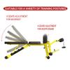 Utility Weight Bench with Leg Extension - Multi-Position Adjustable Bench for Strength Training, Dumbbell Exercise and Ab Workouts view 4